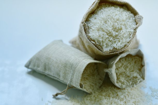 袋装米粒，茉莉花米图片下载