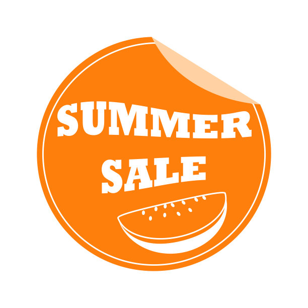 夏天出售标签图片下载