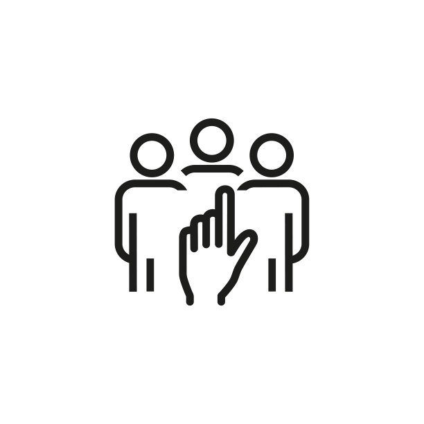 手选候选人图标，人力资源管理概念图片下载