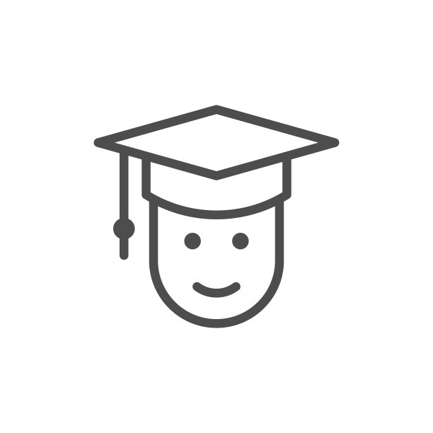 毕业线条图标图片下载