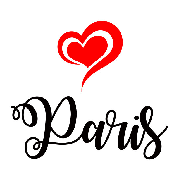 爱巴黎handwritting图片下载