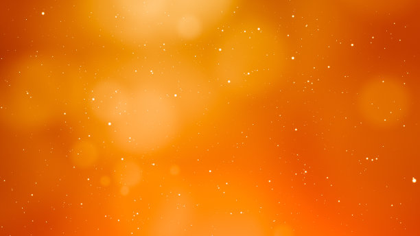 充满活力的橙色抽象背景光元素图片下载