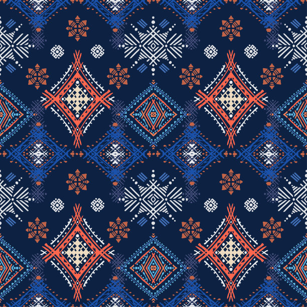 抽象民族无缝模式图片下载