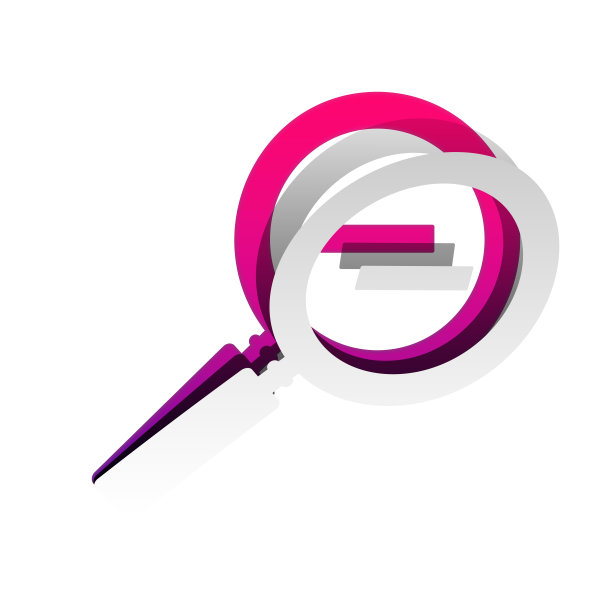 放大迹象说明。向量。可拆纸带阴影图片下载