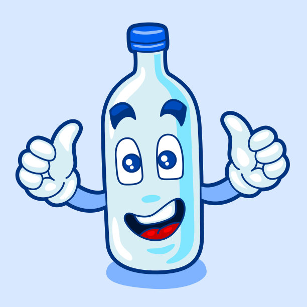 瓶子的吉祥物图片下载