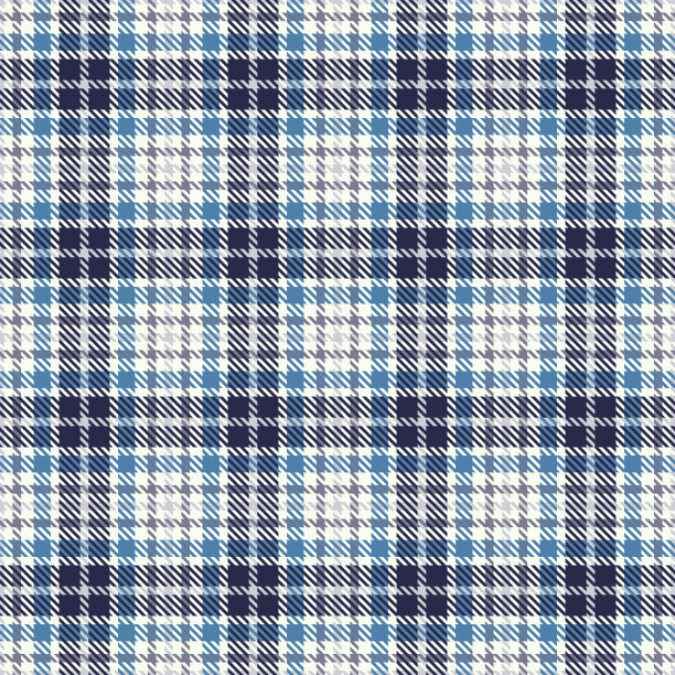 格子无缝矢量图案。网纹的格子纹理。几何正方形背景的织物图片下载