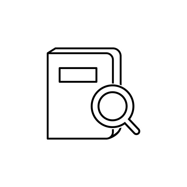 搜索书籍图标。用于移动概念和Web应用程序的知识元素。用于网站设计和开发的细线图标；应用程序开发。高级图标图片下载