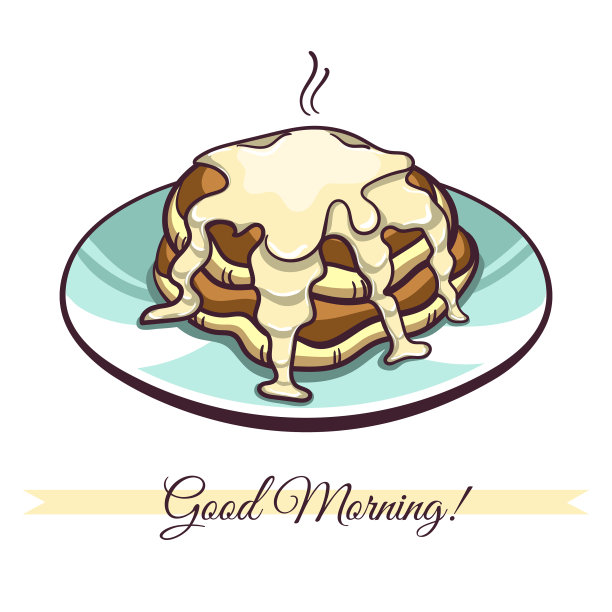 盘子里的食物图片下载