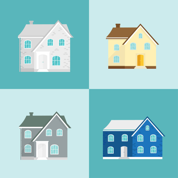 横幅销售，广告房子，小屋。提供家庭采购图片下载