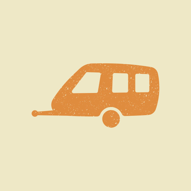 汽车拖车图标图片下载