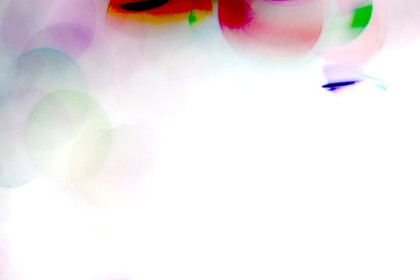 洋红水色模糊气泡，玻璃球上抽象上孤立图片下载