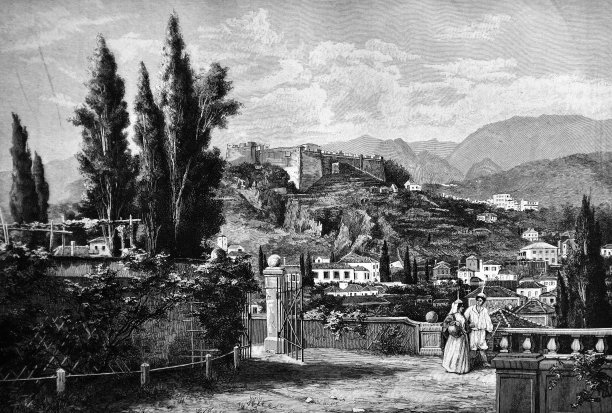 东方城市景色_ 1895图片下载