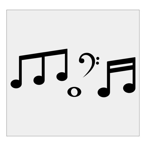 音符矢量素材素材图片