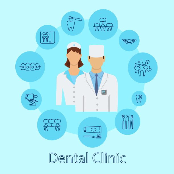 牙科诊所横横幅图片下载