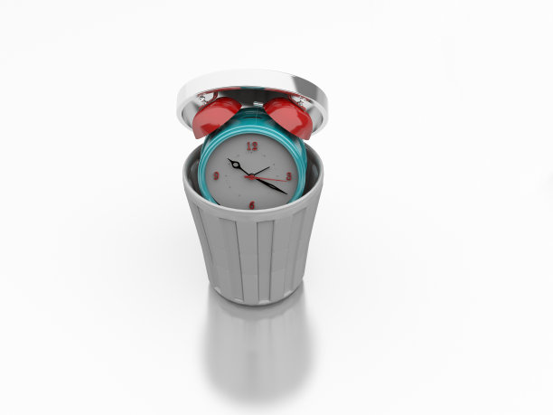 浪费时间3D概念图片下载