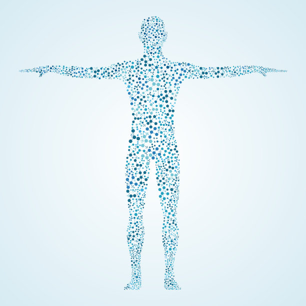 摘要人体含有分子DNA图片下载