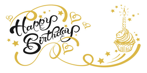 生日贺卡，矢量图像图片下载