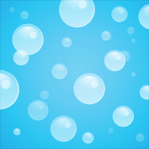 蓝色水下背景图片下载