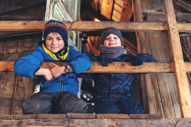 枫糖浆产业的小型家族企业素材图片
