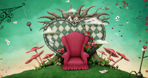 神奇的插图素材图片