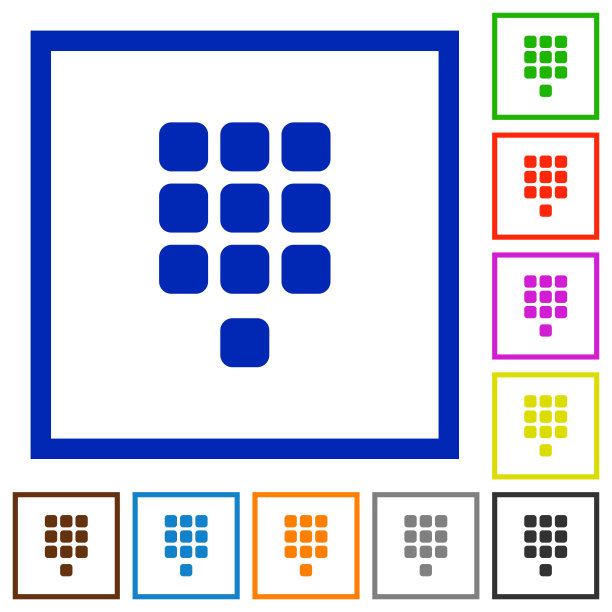 拨号盘平面框图标图片下载