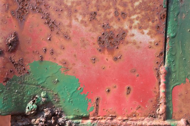 生锈的金属，全框生锈的抽象背景图片下载