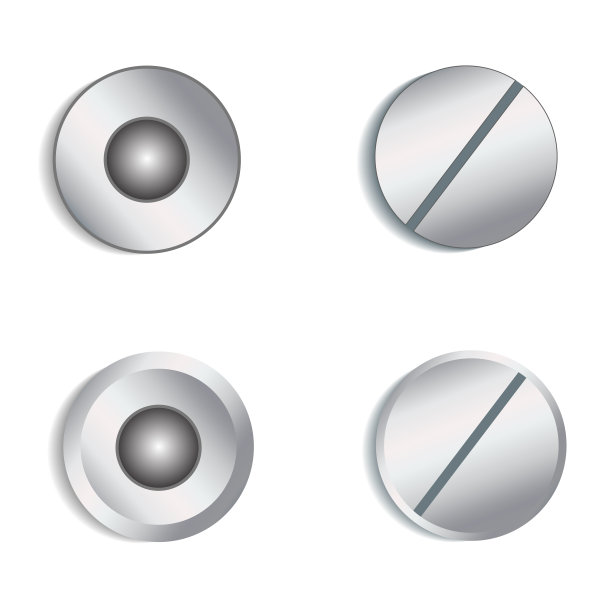 螺旋头在白色，股票矢量插图图片下载