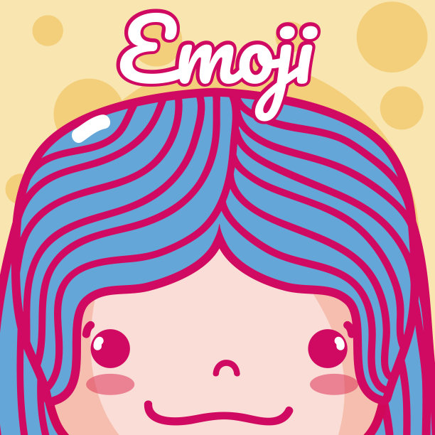 可爱女孩emoji图片下载