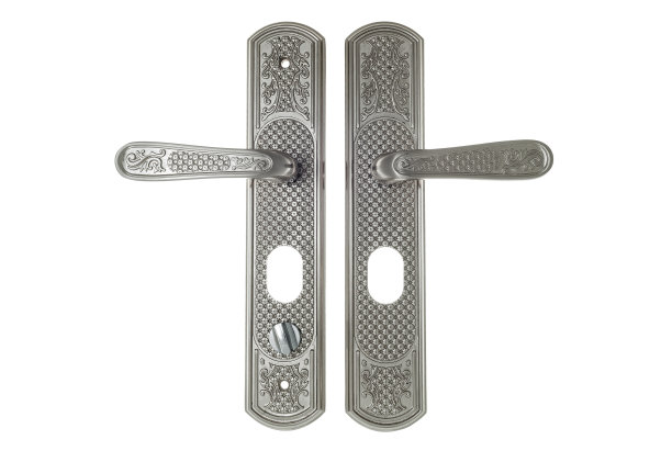 银色的门把手图片下载