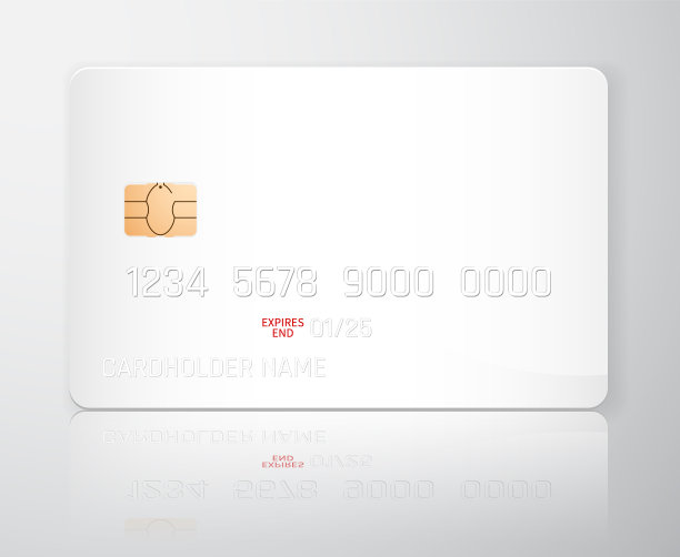 信用卡模型。逼真详细的信用卡设置抽象的设计背景。前模板。钱,支付的象征。矢量插图EPS10图片下载
