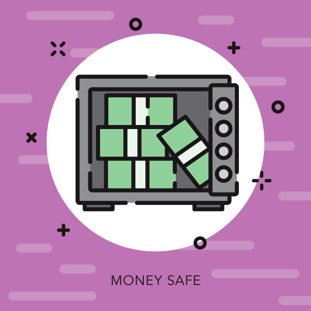 安全打开轮廓赌场图标图片下载