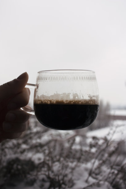 冬天的咖啡图片下载