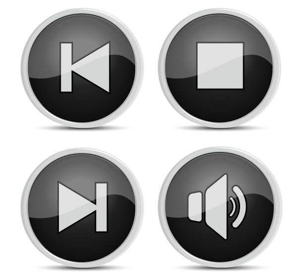 多媒体图标图片下载