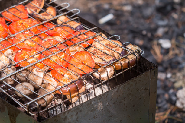 美味的烤蔬菜图片下载
