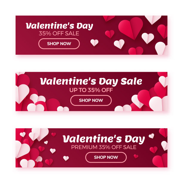 情人节背景纸折纸心分成一半。图片下载