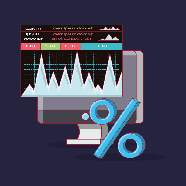 计算机与财务设计图片下载