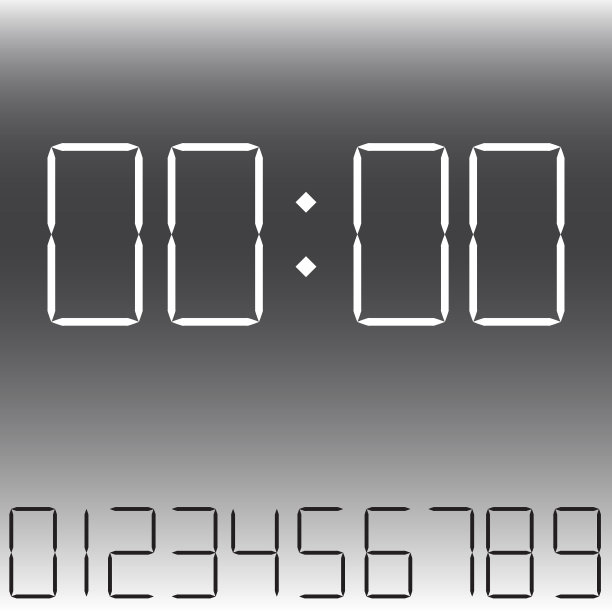 数字时钟和数字图片下载