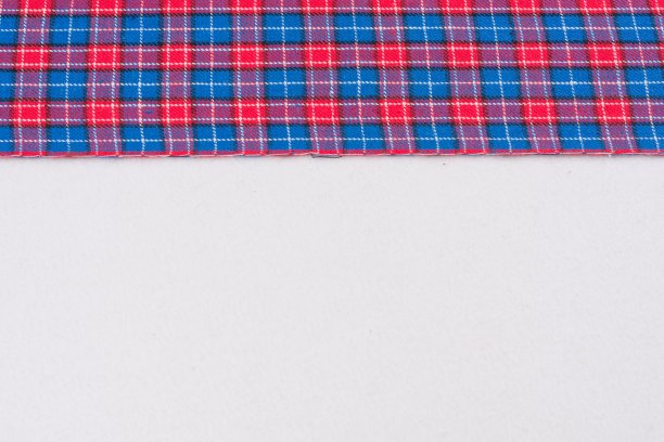 网箱织物，有红蓝色，纹理，背景，图案。图片下载