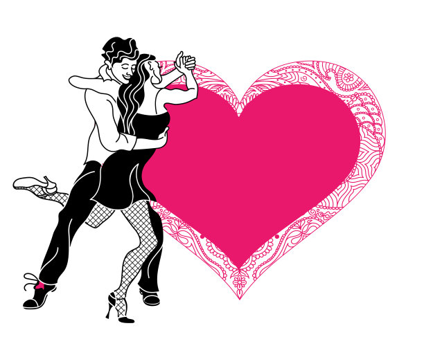 莎莎晚会海报。优雅的萨尔萨情侣舞。复古风格. .萨尔萨舞。探戈夫妇图片下载