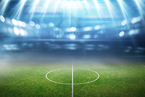 抽象图像的空白足球场的背景图片下载