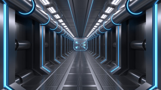 科幻背景小说室内房间图片下载