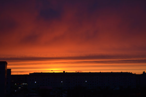 红日落图片下载