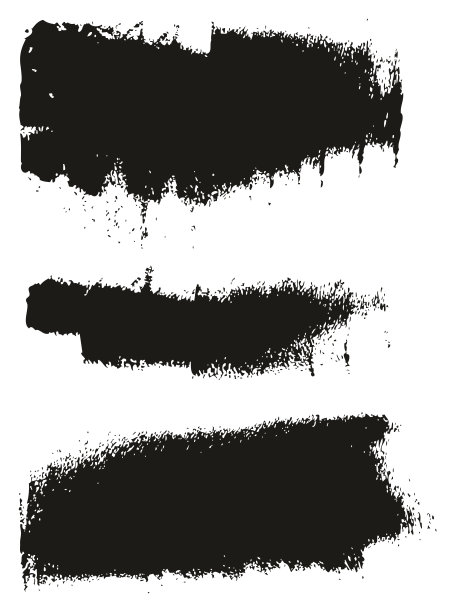 油漆辊背景高细节抽象矢量背景设置30图片下载