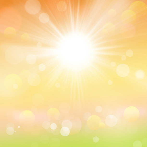 摘要春夏季阳光自然背景图片下载