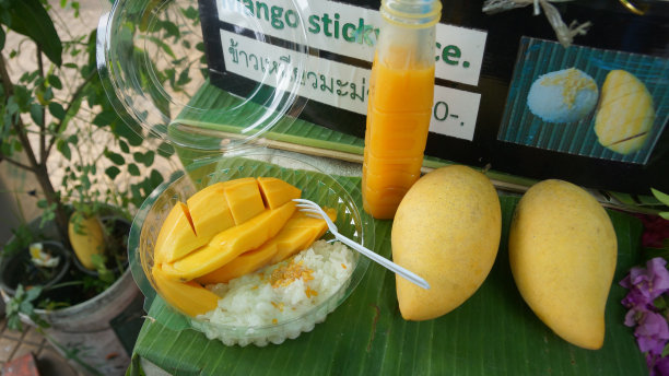 芒果糯米-泰国甜点图片下载