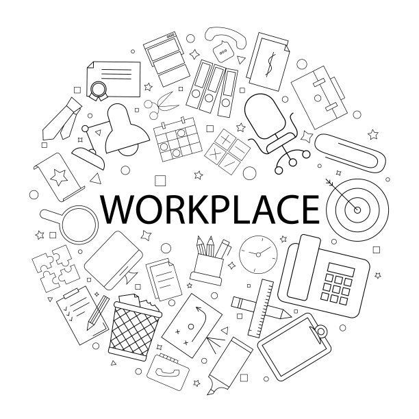 向量工作模式与字。工作背景图片下载