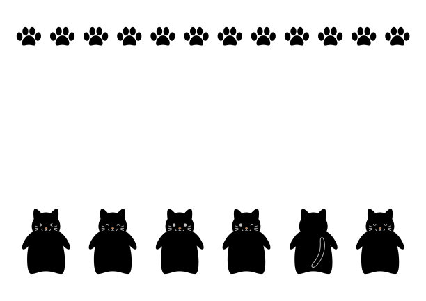 农场黑猫边界图片下载