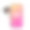 千禧一代黑人女性人物从手机后面探出头来。你的文本。模板。智能手机的屏幕。平面可编辑矢量插图，剪辑艺术图片下载