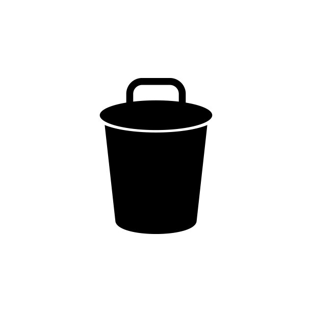 垃圾箱图标。移动概念和Web应用程序的极简图标元素。网站、网页设计、移动应用的符号和标志集合图标图片下载