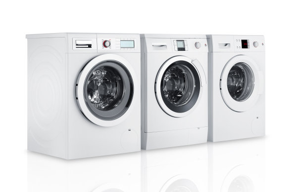 洗衣机组(与剪切路径隔离)图片下载